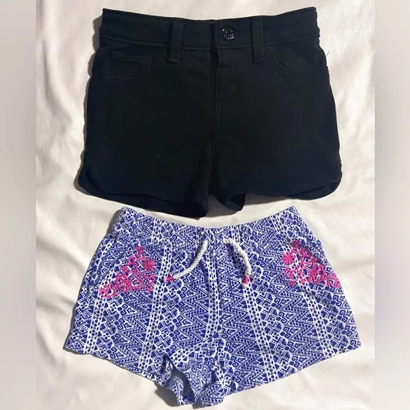 Kids Girl Shorts & Skort Skirt, Size Small 6 Bundle Lot Set of 5 Pairs - Picture 7 of 12